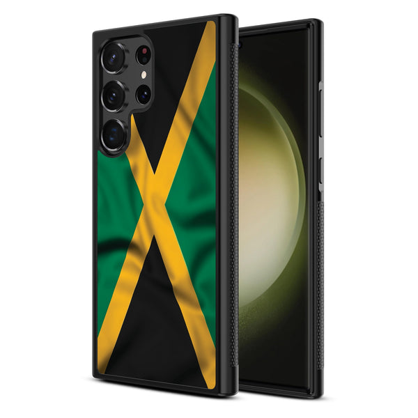 MyBat Design Lab Series Case for Samsung Galaxy S24 Ultra - Jamaica Flag - MSS24UCSLESM310-2.jpg