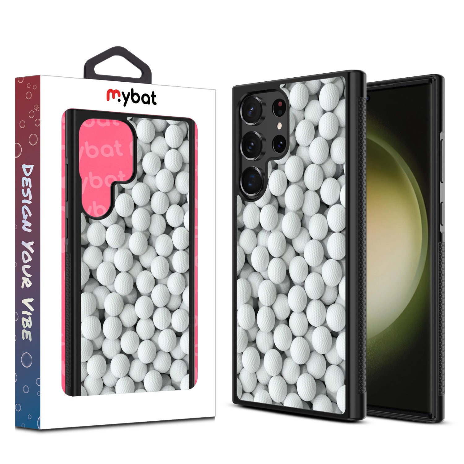 MyBat Design Lab Series Case for Samsung Galaxy S24 Ultra - Golf Balls