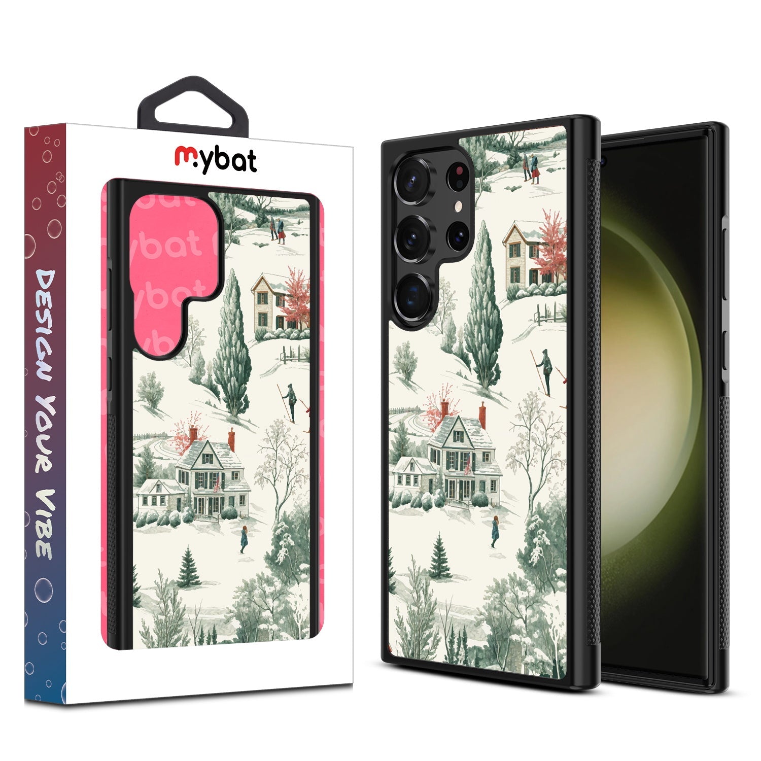 MyBat Design Lab Series Case for Samsung Galaxy S24 Ultra - Ski Lodge