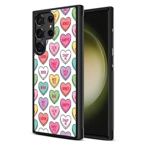 MyBat Design Lab Series Case for Samsung Galaxy S24 Ultra - Sweet Hearts - MSS24UCSLESM337-2.jpg
