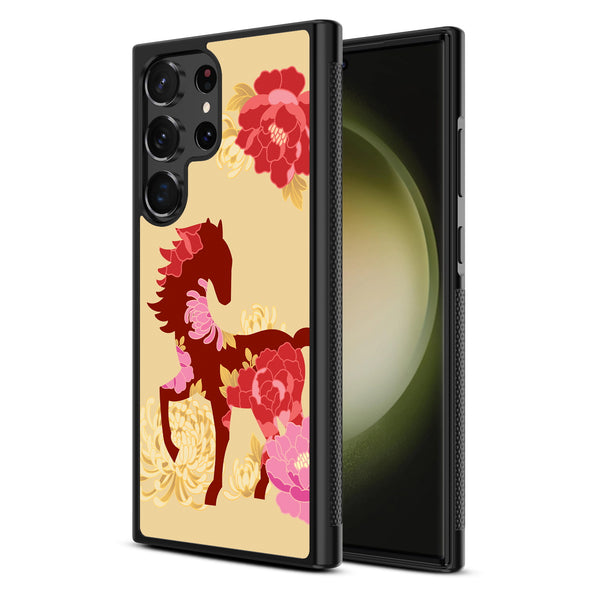 MyBat Design Lab Series Case for Samsung Galaxy S24 Ultra - Peony Pedigree - MSS24UCSLESM464-2.jpg
