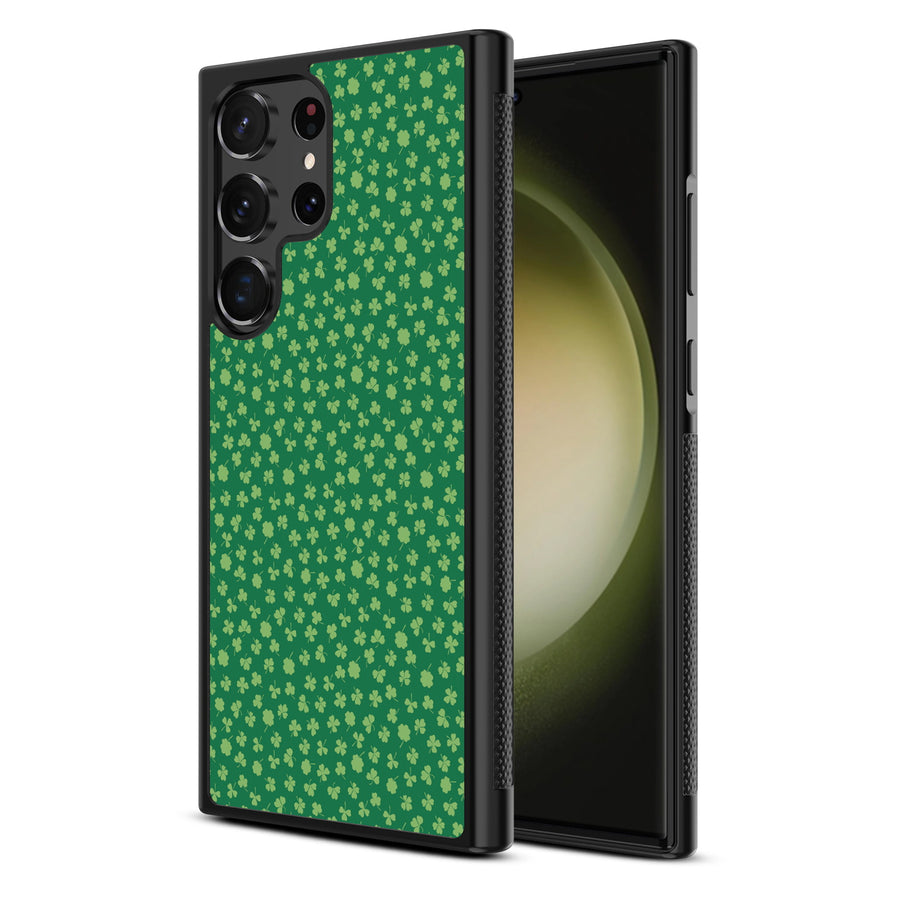 MyBat Design Lab Series Case for Samsung Galaxy S24 Ultra - Lucky Clover - MSS24UCSLESM466-2.jpg
