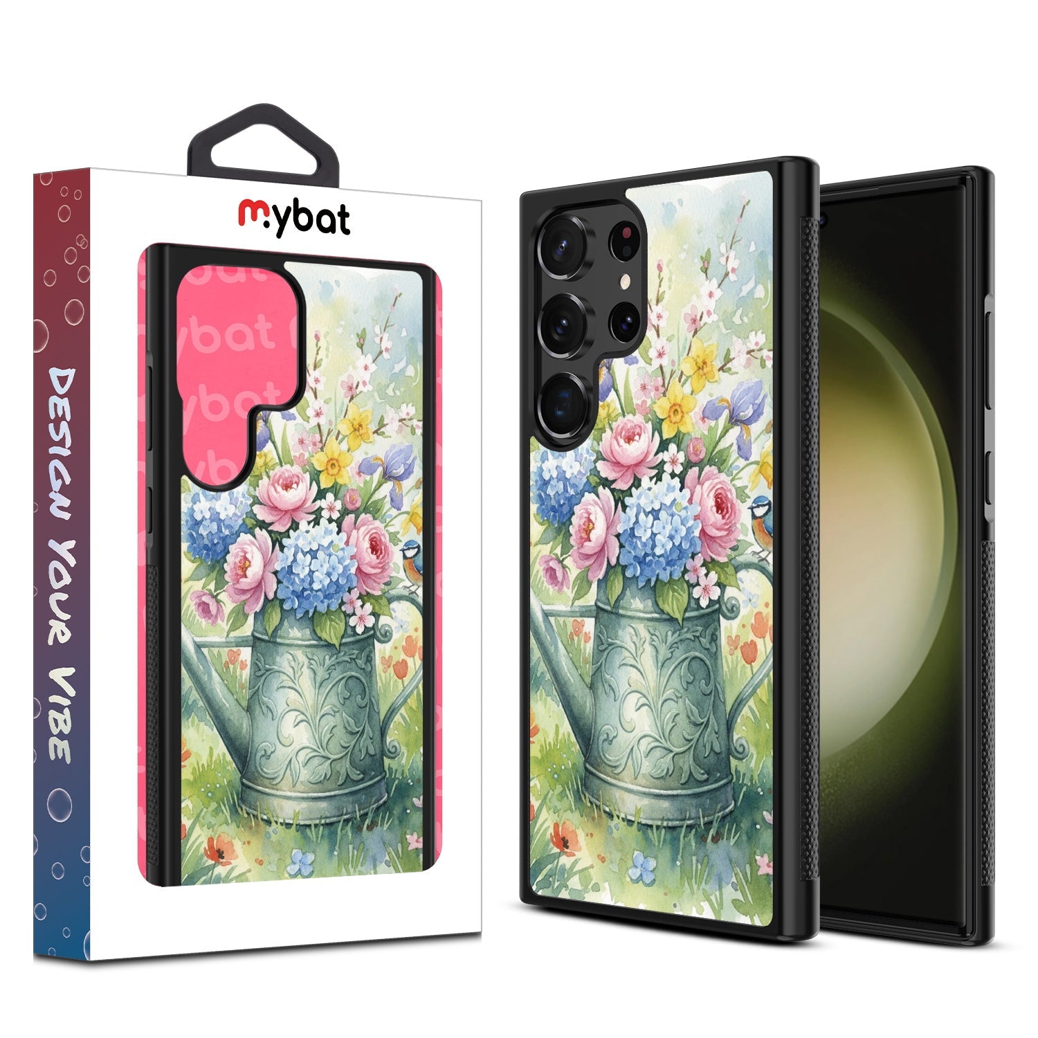 MyBat Design Lab Series Case for Samsung Galaxy S24 Ultra - Backyard Bouquet