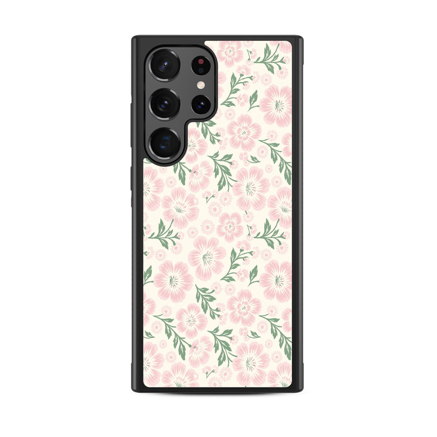 MyBat Design Lab Series Case for Samsung Galaxy S24 Ultra - Pink Posies - MSS24UCSLESM473-3.jpg