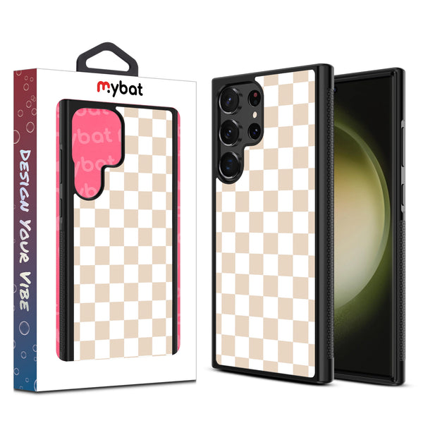 MyBat Design Lab Series Case for Samsung Galaxy S24 Ultra - Tan Check - MSS24UCSLESM475-1.jpg