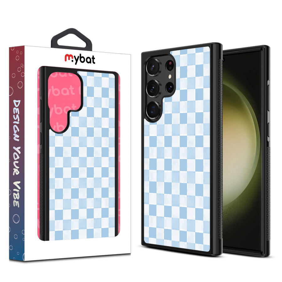 MyBat Design Lab Series Case for Samsung Galaxy S24 Ultra - Sky Blue Check