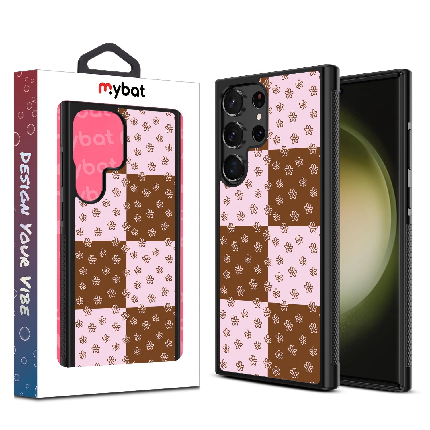 MyBat Design Lab Series Case for Samsung Galaxy S24 Ultra - Flower Patches