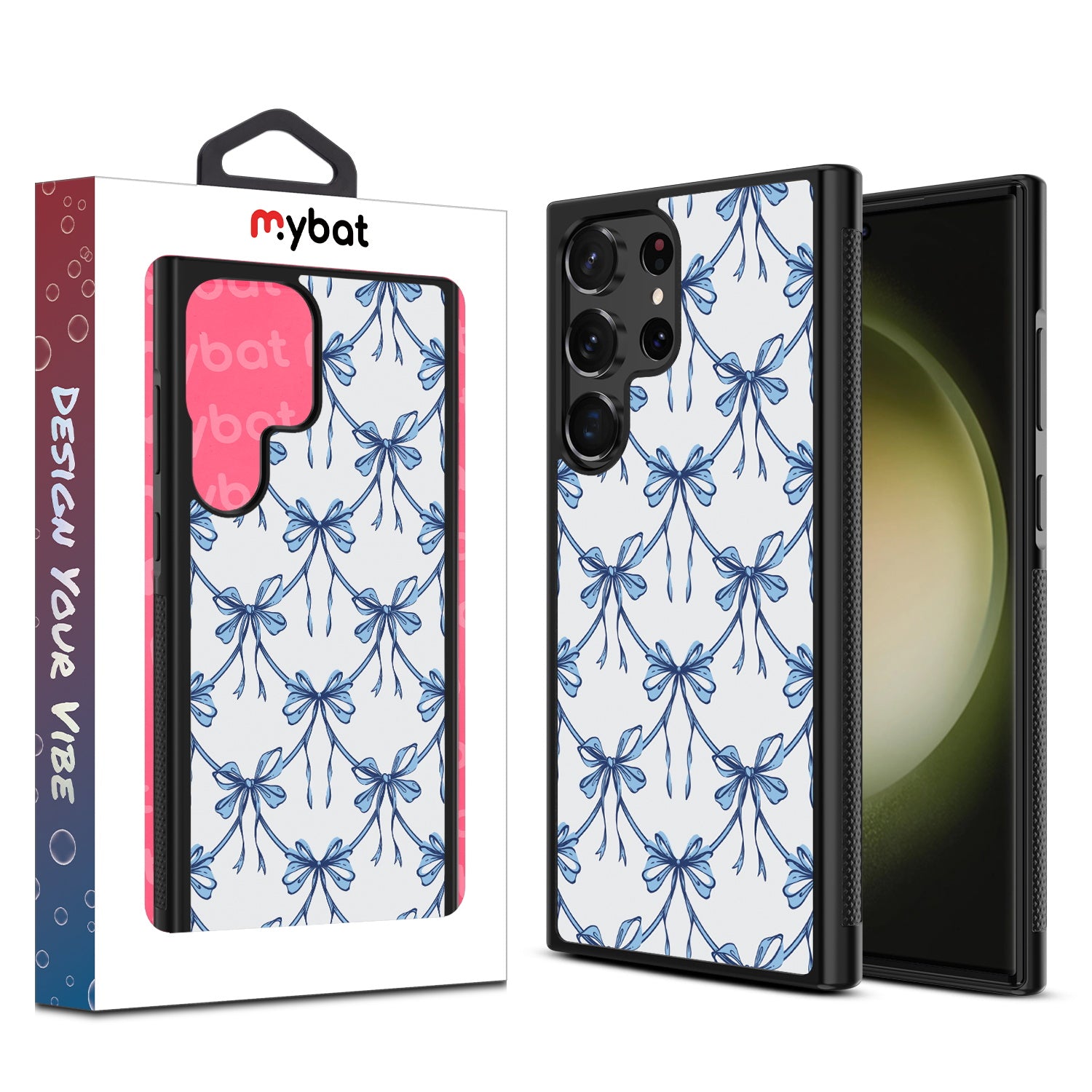 MyBat Design Lab Series Case for Samsung Galaxy S24 Ultra - Blue Ribbon