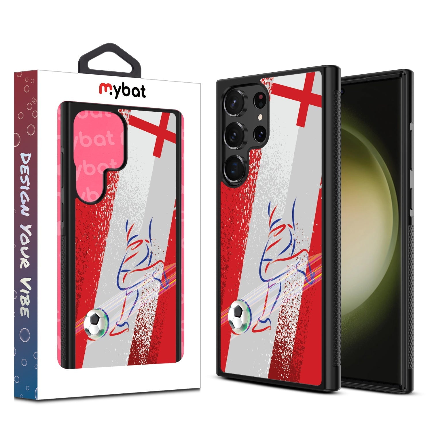 MyBat Design Lab Series Case for Samsung Galaxy S24 Ultra – England Soccer