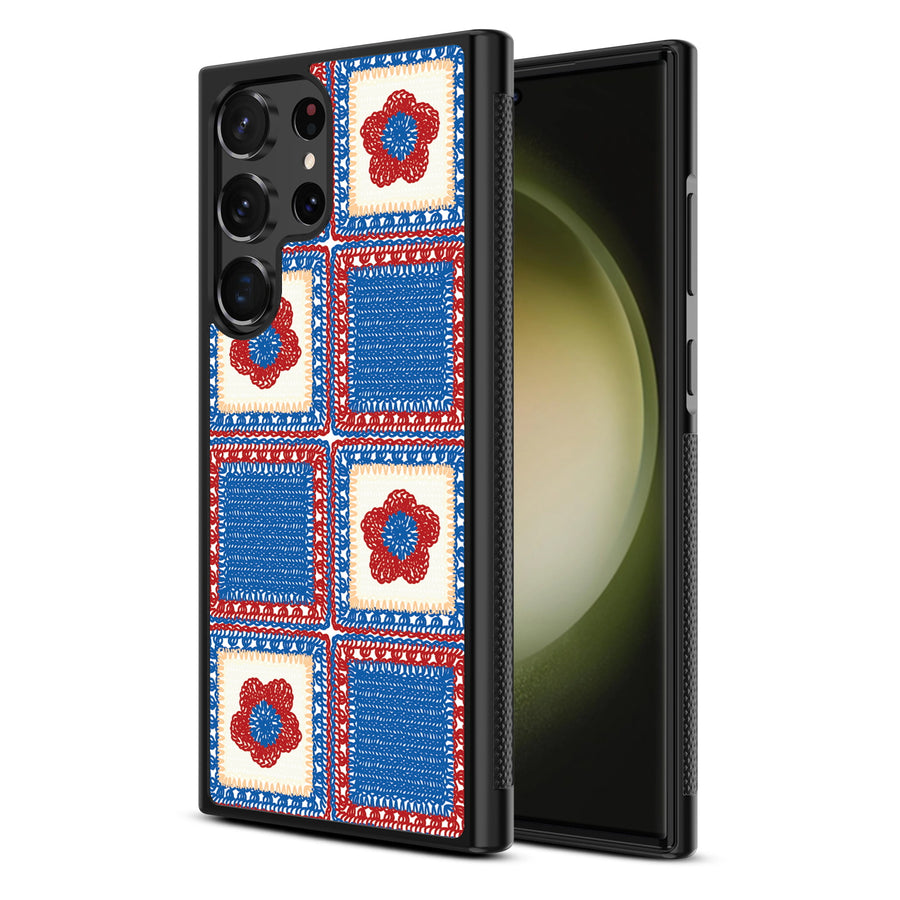 MyBat Design Lab Series Case for Samsung Galaxy S24 Ultra – All American Quilt - MSS24UCSLESM524-1.JPG