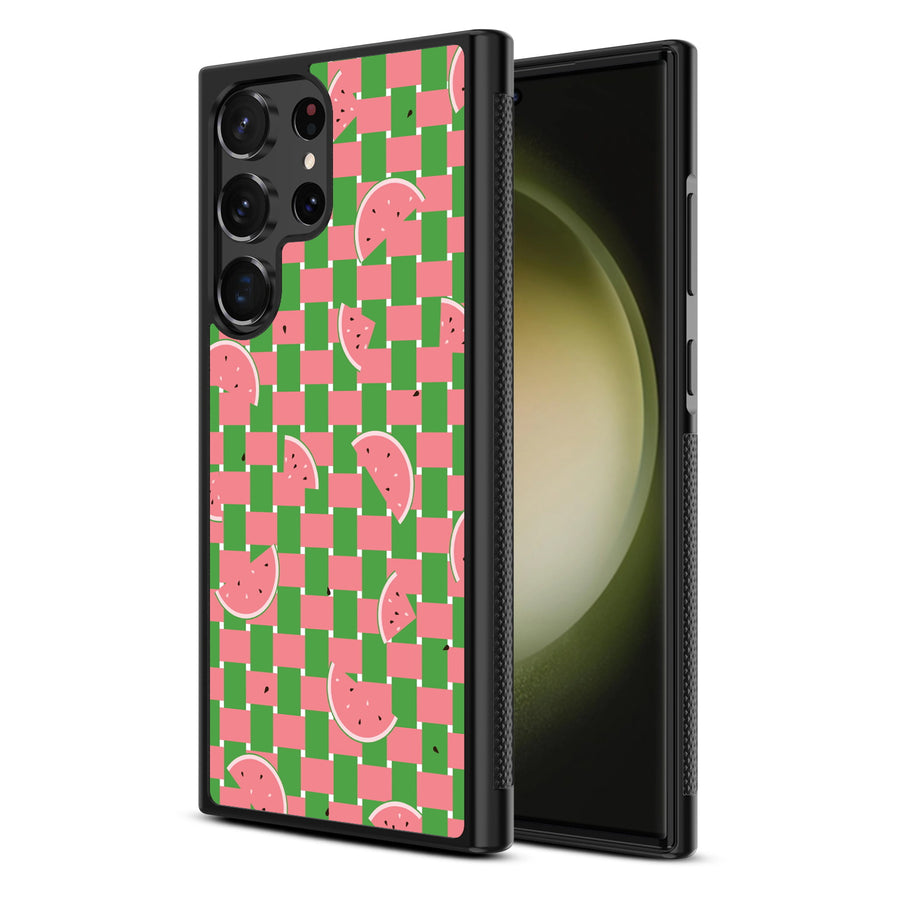 MyBat Design Lab Series Case for Samsung Galaxy S24 Ultra – Watermelon Patch - MSS24UCSLESM533-1.JPG
