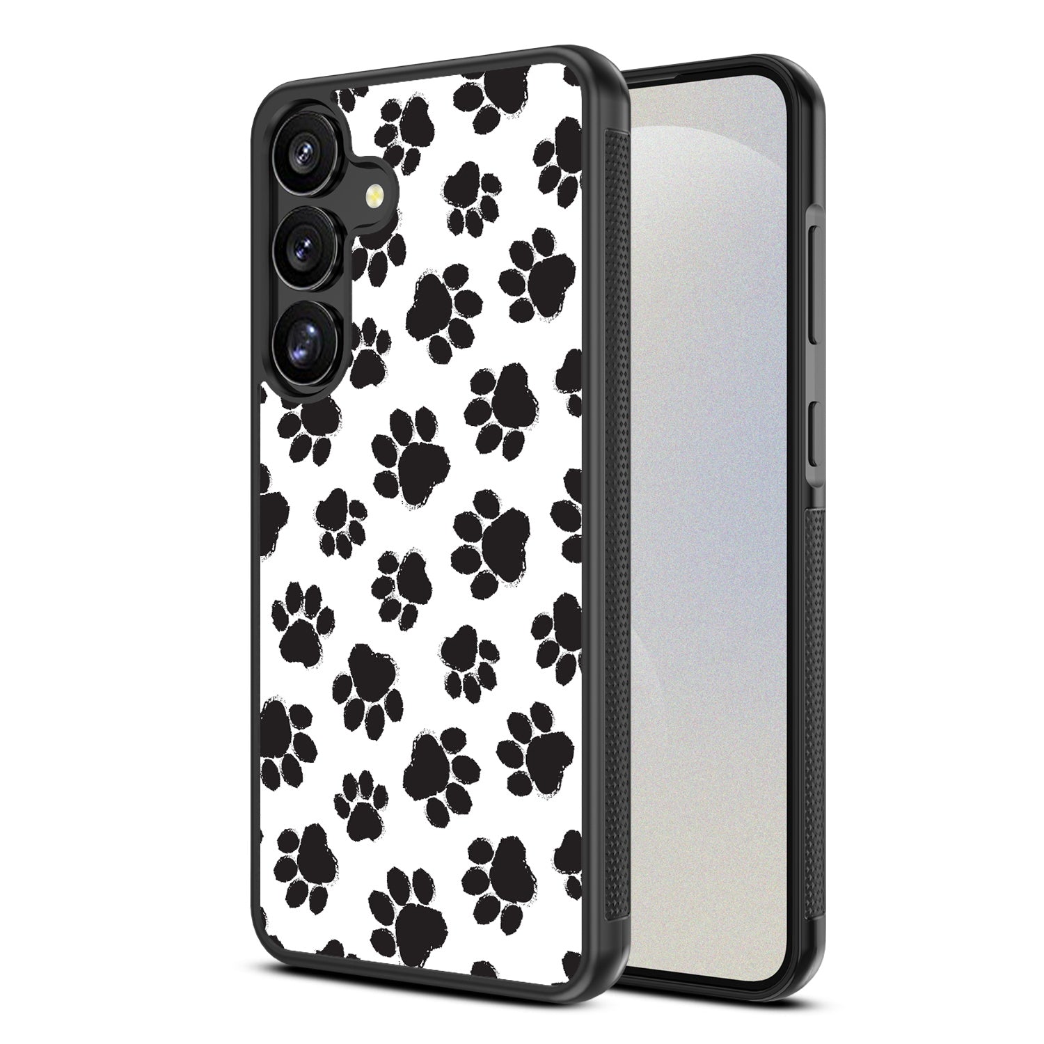 MyBat Design Lab Series Case for Samsung Galaxy S25 - Black Paw Prints - MSS25CSLESM002-2.jpg