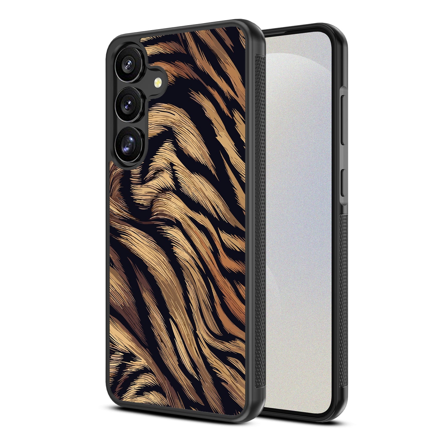 MyBat Design Lab Series Case for Samsung Galaxy S25 - Tiger Fur - MSS25CSLESM006-2.jpg