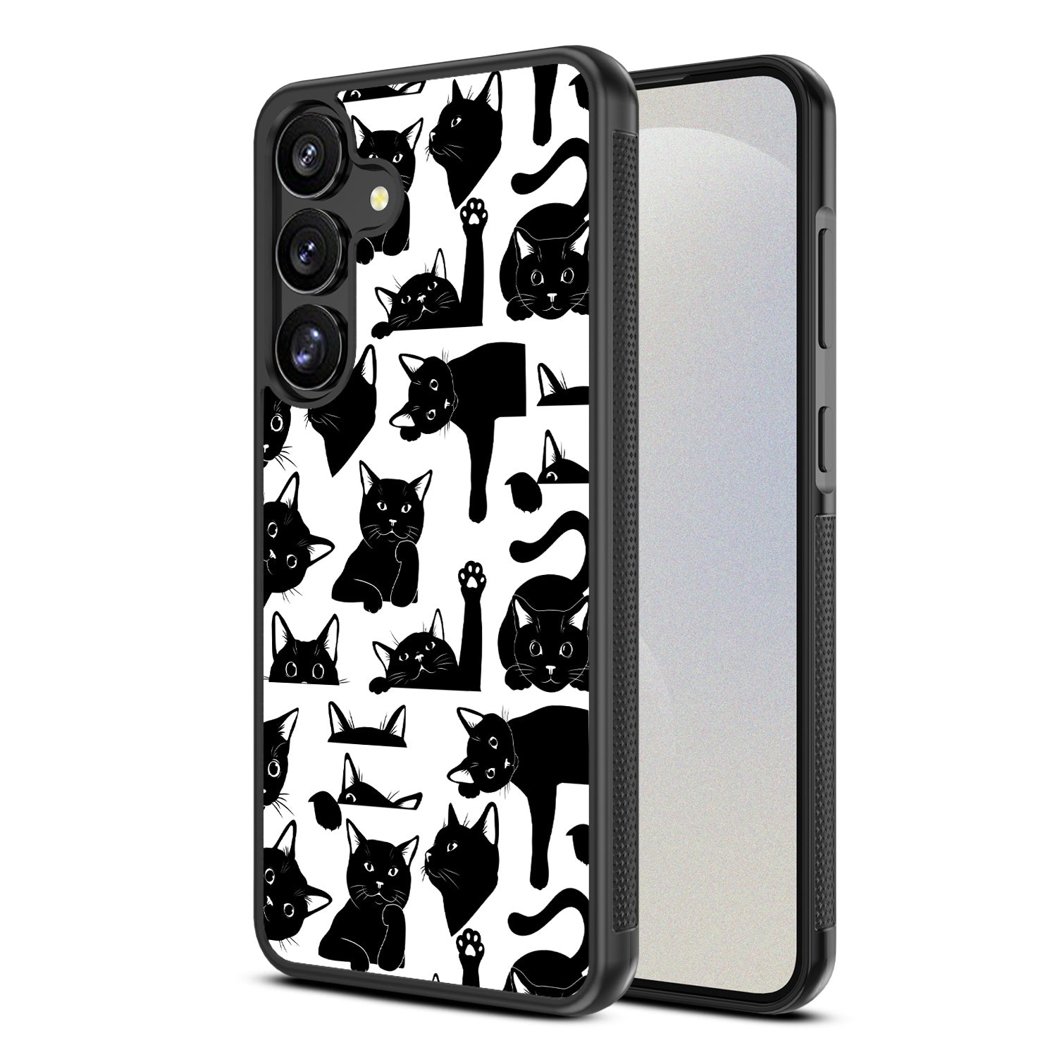 MyBat Design Lab Series Case for Samsung Galaxy S25 - Black Cats - MSS25CSLESM017-2.jpg