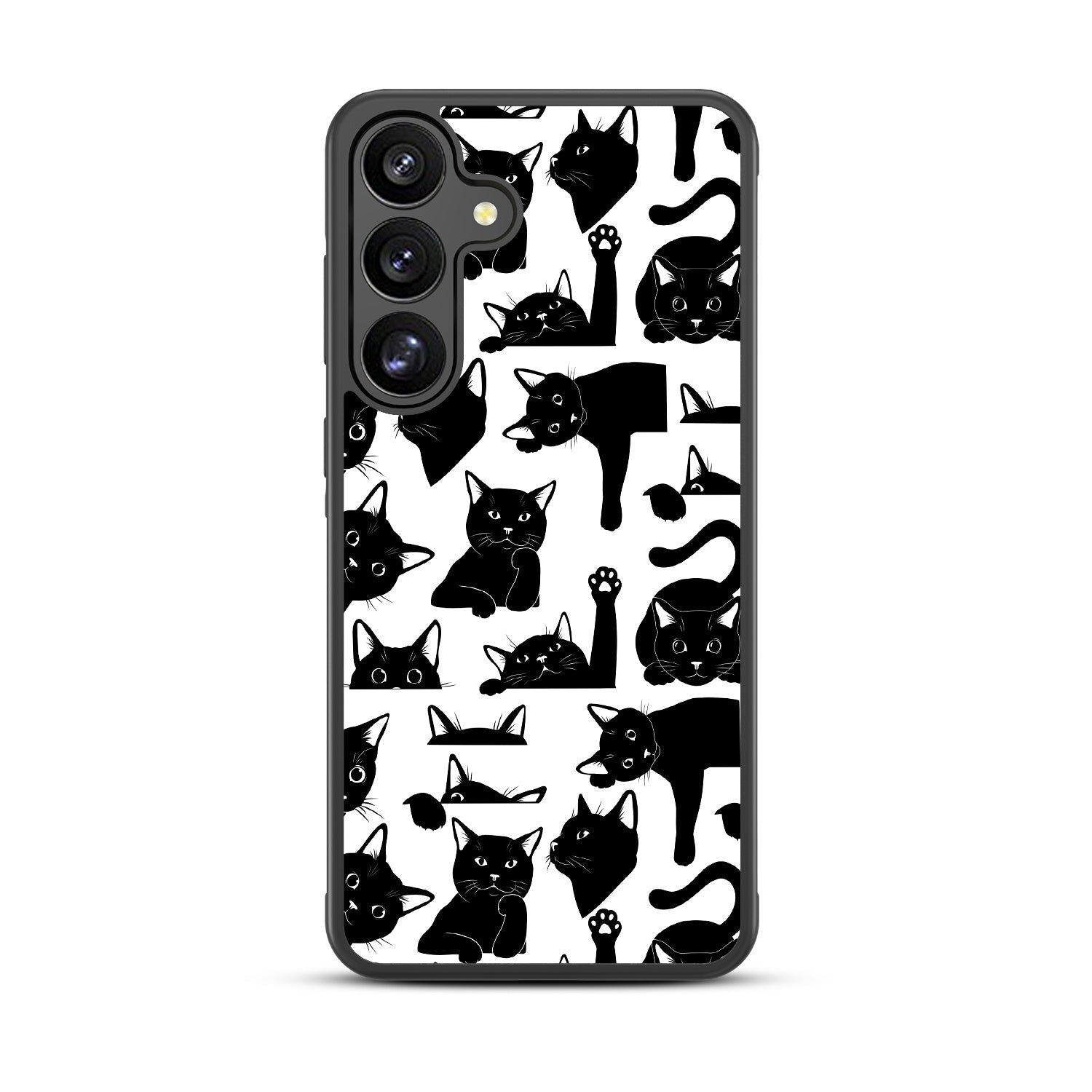 MyBat Design Lab Series Case for Samsung Galaxy S25 - Black Cats