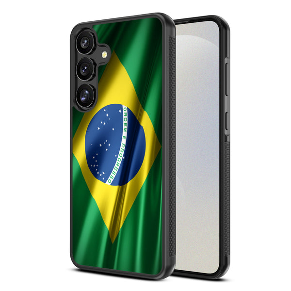 MyBat Design Lab Series Case for Samsung Galaxy S25 - Brazilian Flag - MSS25CSLESM038-2.jpg