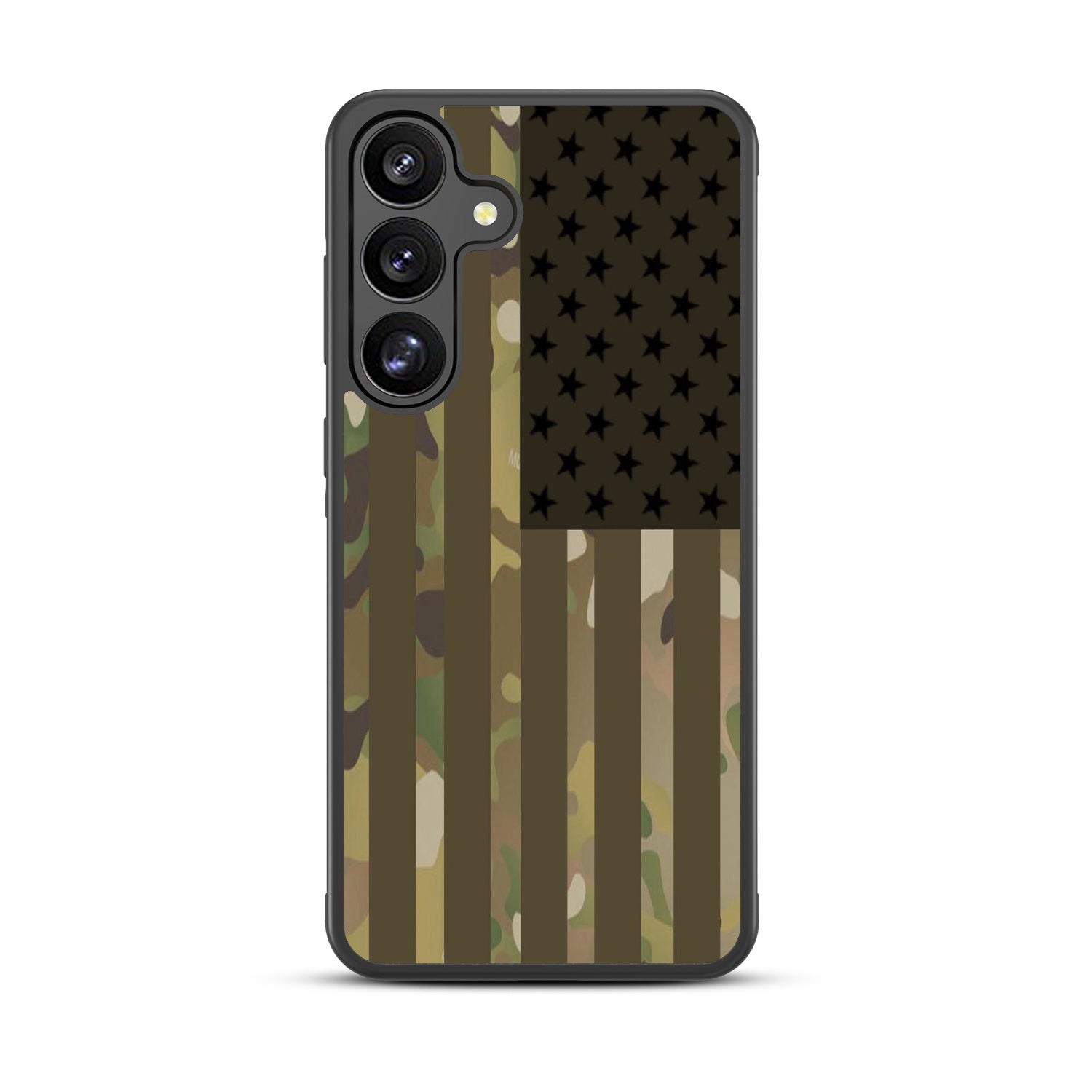MyBat Design Lab Series Case for Samsung Galaxy S25 - Military Camouflage American Flag