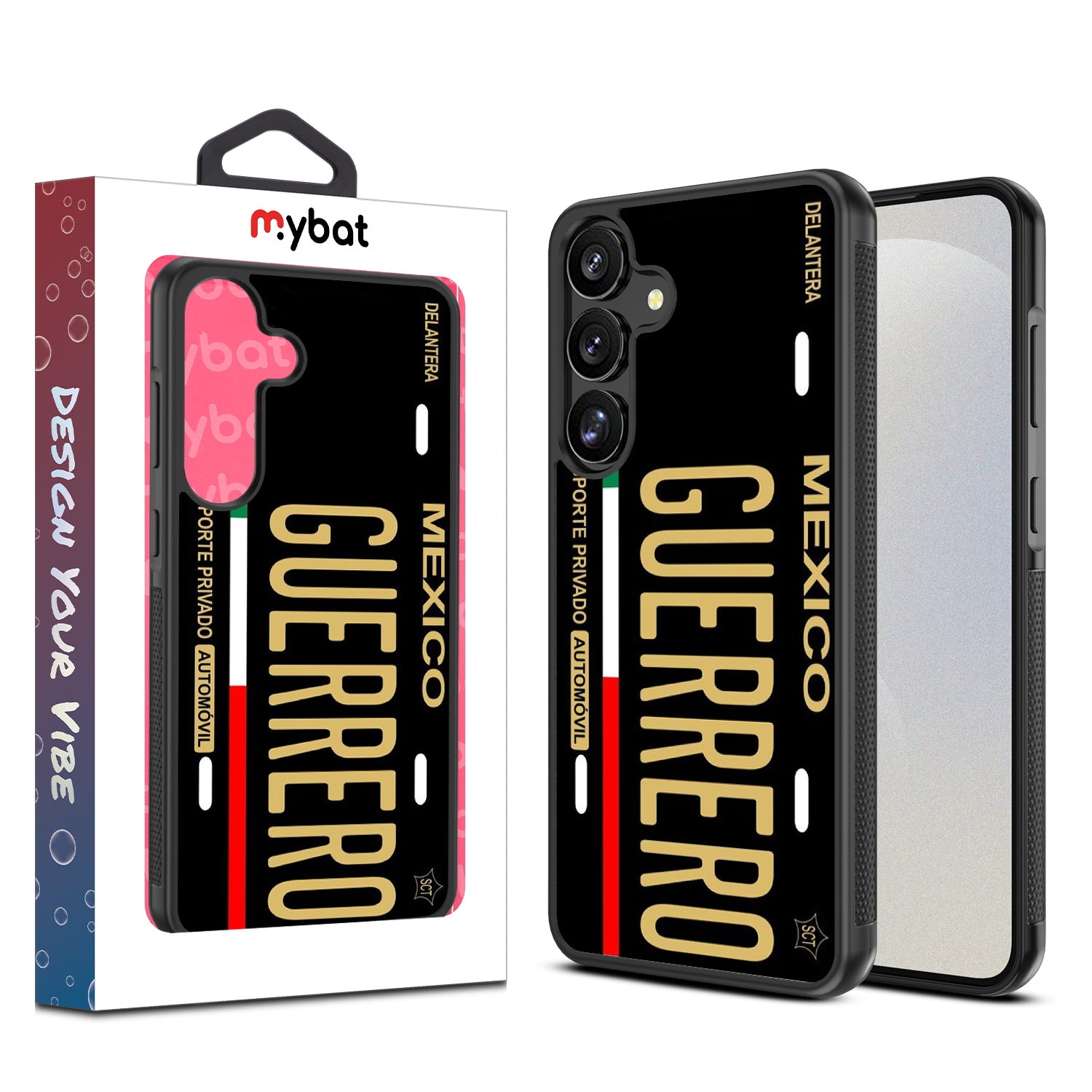 MyBat Design Lab Series Case for Samsung Galaxy S25 - Guerrero Black - MSS25CSLESM065-1.jpg
