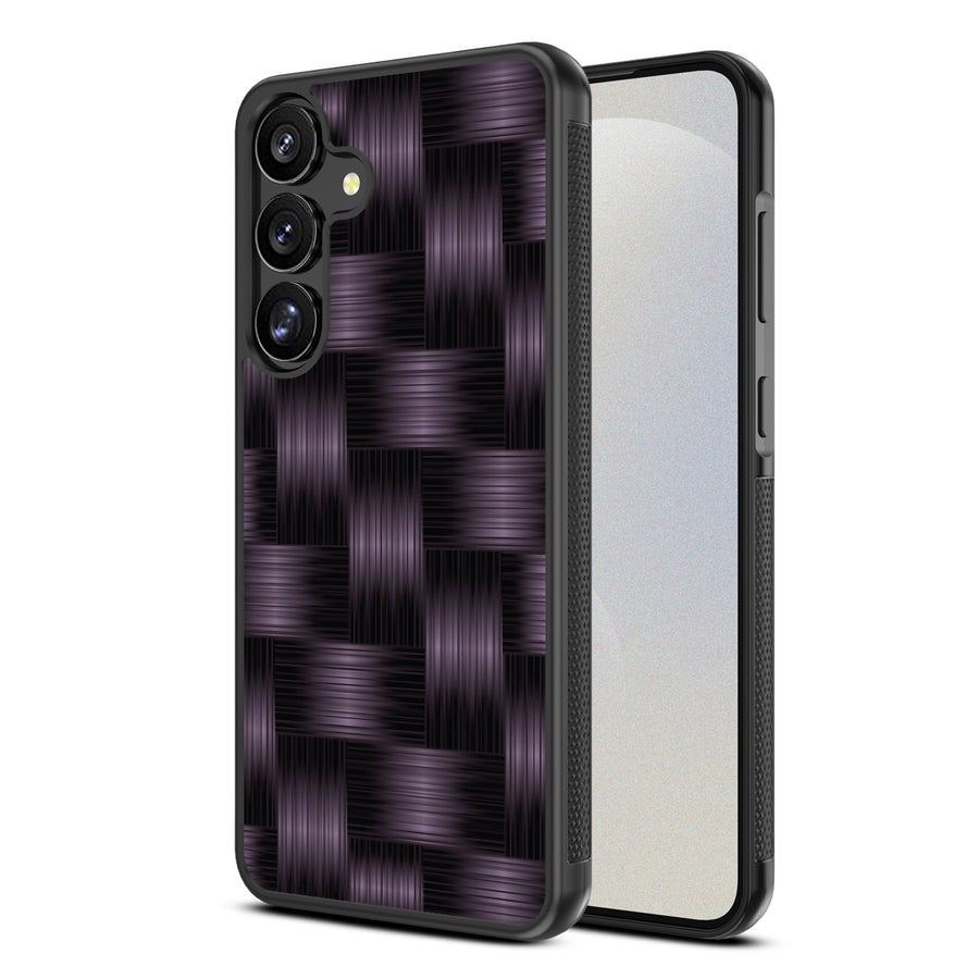 MyBat Design Lab Series Case for Samsung Galaxy S25 - Woven Carbon Fiber - MSS25CSLESM085-2.jpg