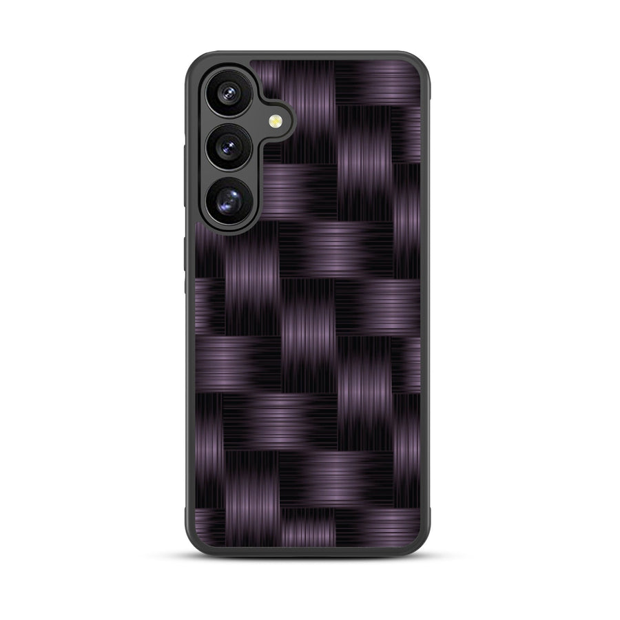 MyBat Design Lab Series Case for Samsung Galaxy S25 - Woven Carbon Fiber