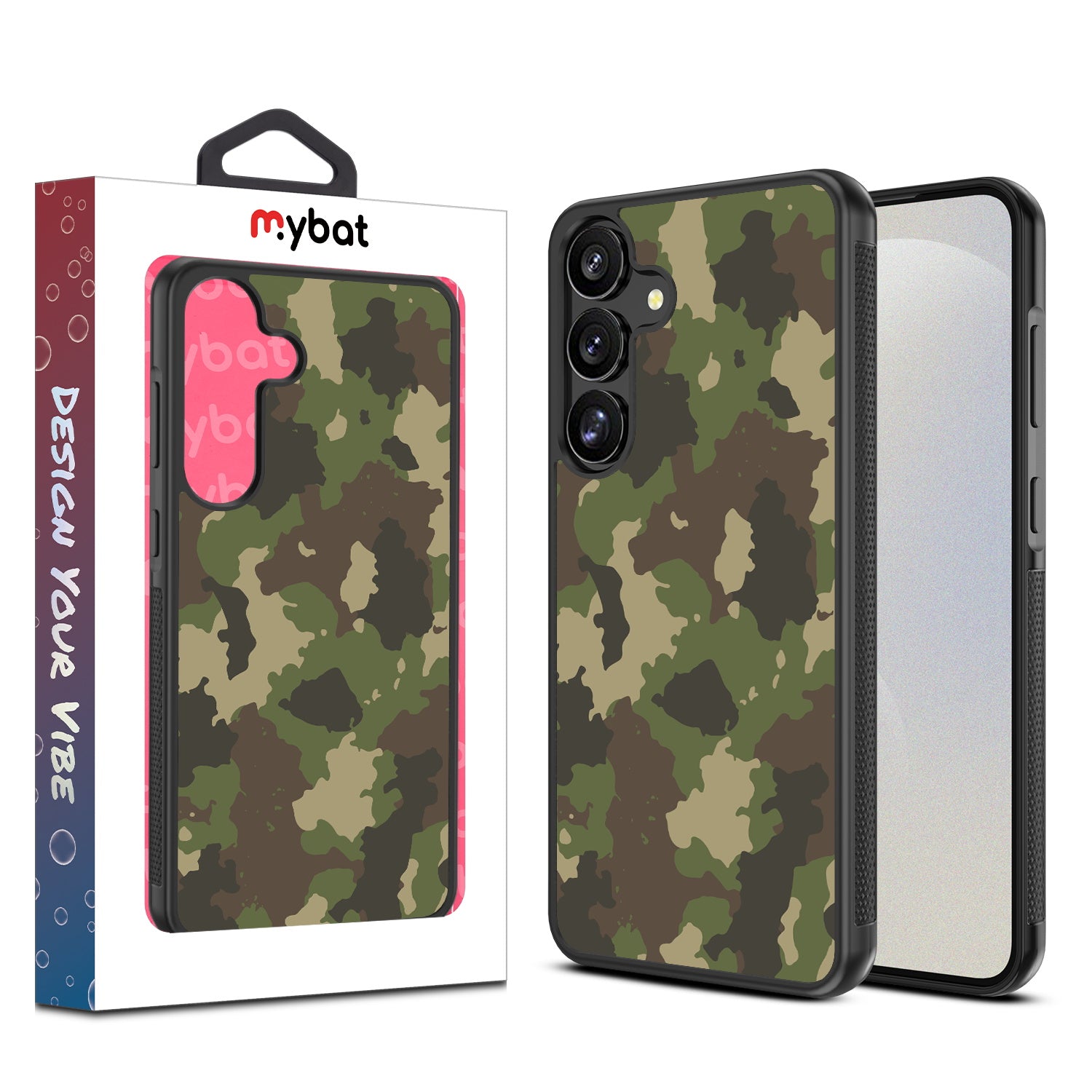 MyBat Design Lab Series Case for Samsung Galaxy S25 - Army Camouflage