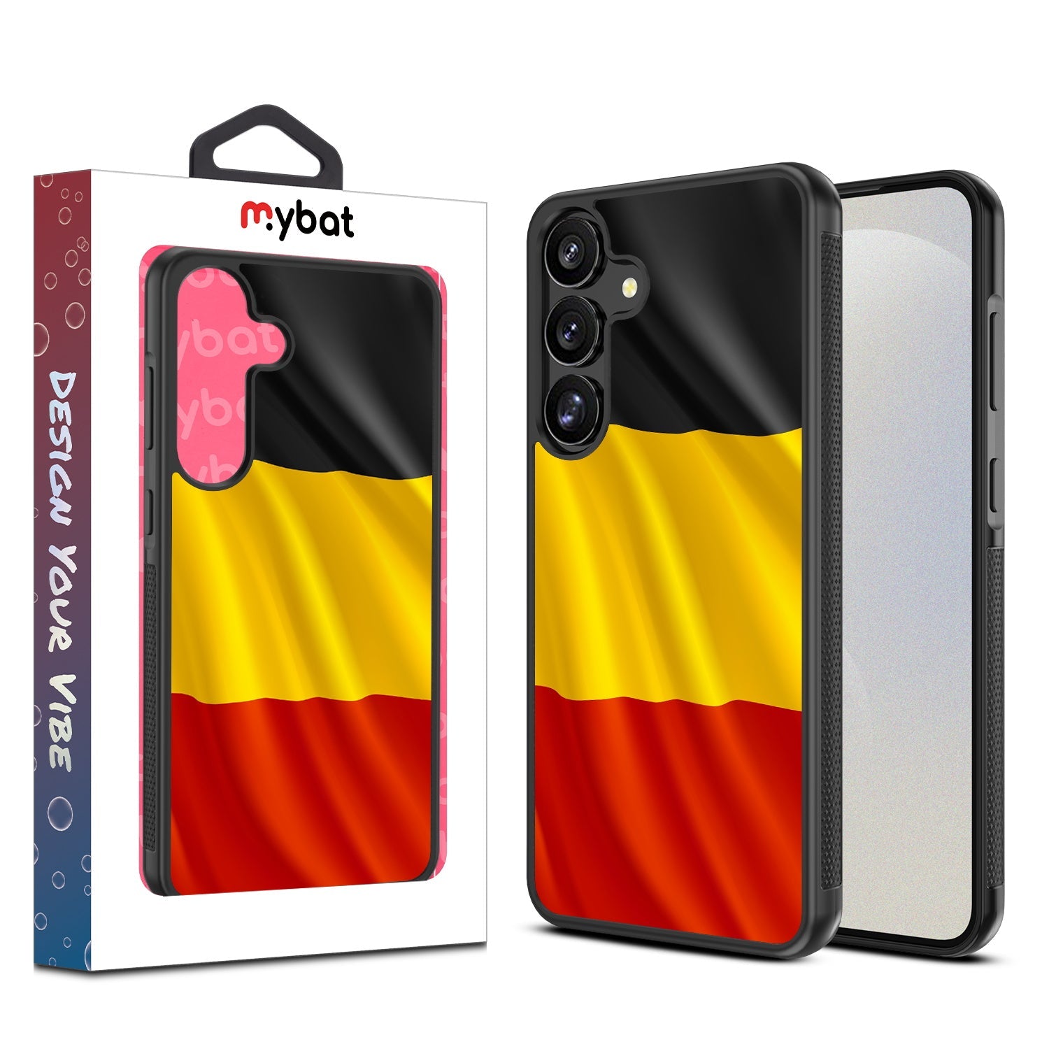 MyBat Design Lab Series Case for Samsung Galaxy S25 - Belgium Flag
