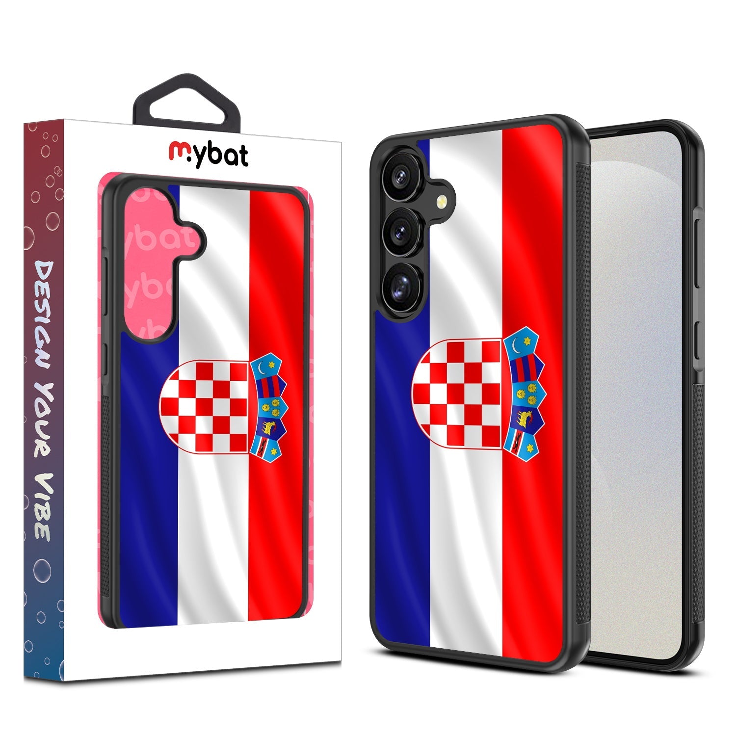 MyBat Design Lab Series Case for Samsung Galaxy S25 - Croatia Flag