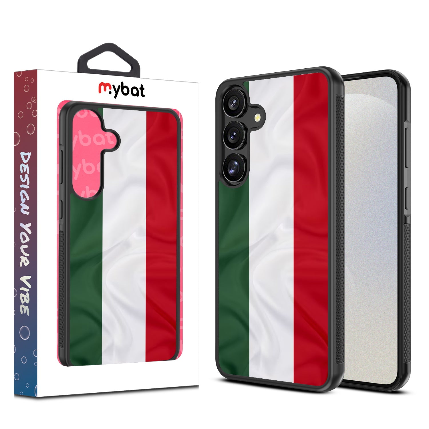 MyBat Design Lab Series Case for Samsung Galaxy S25 - Hungary Flag