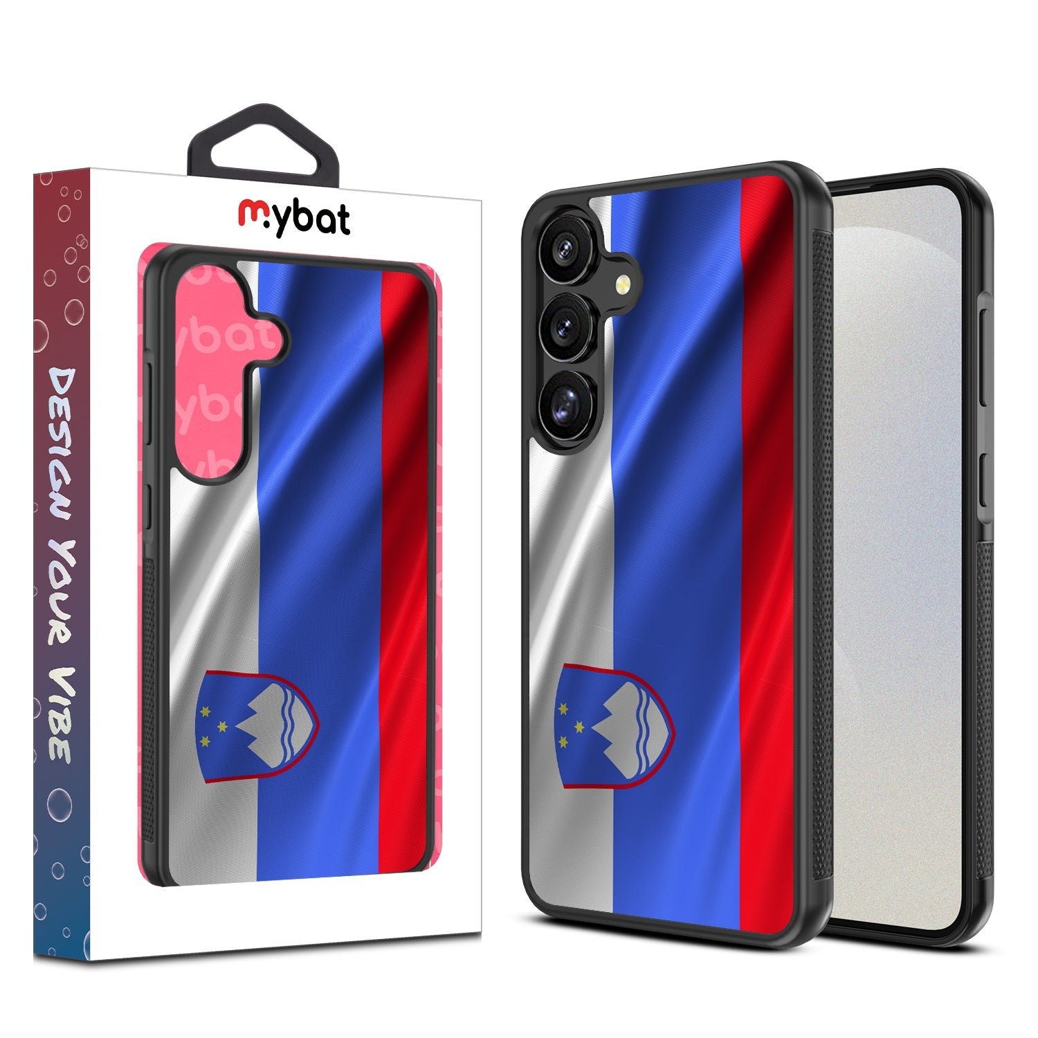 MyBat Design Lab Series Case for Samsung Galaxy S25 - Slovenia Flag