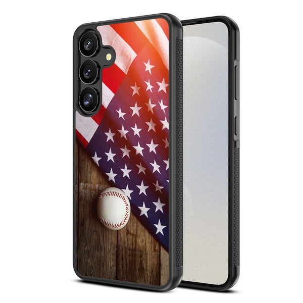 MyBat Design Lab Series Case for Samsung Galaxy S25 - Patriotic Pitch - MSS25CSLESM172-2.jpg