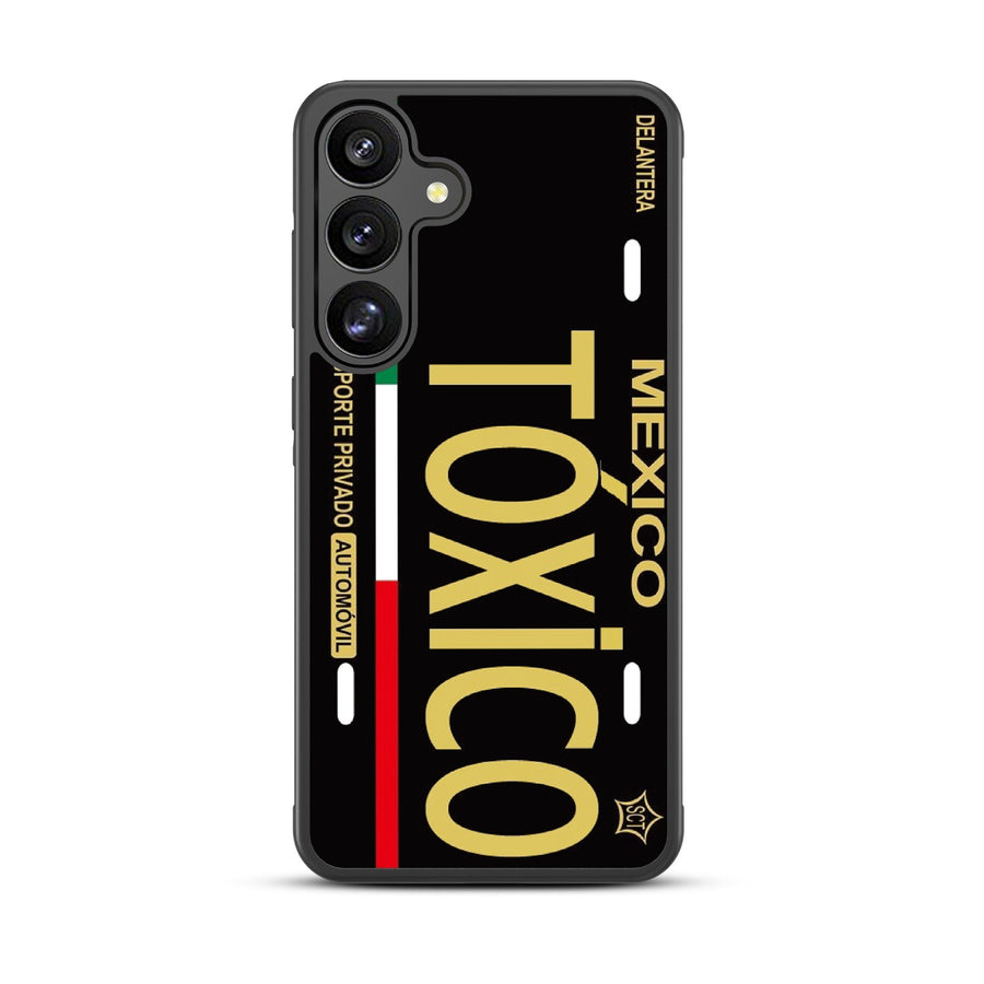MyBat Design Lab Series Case for Samsung Galaxy S25 - Toxico Black