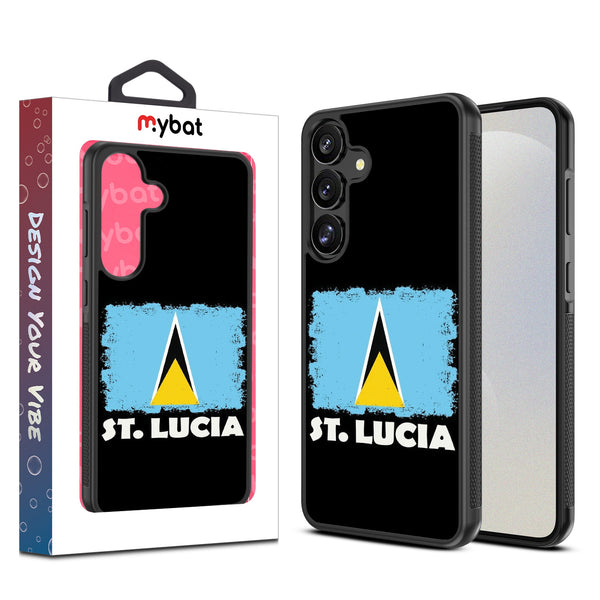 MyBat Design Lab Series Case for Samsung Galaxy S25 - St. Lucia Flag - MSS25CSLESM262-1.jpg