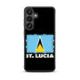 MyBat Design Lab Series Case for Samsung Galaxy S25 - St. Lucia Flag
