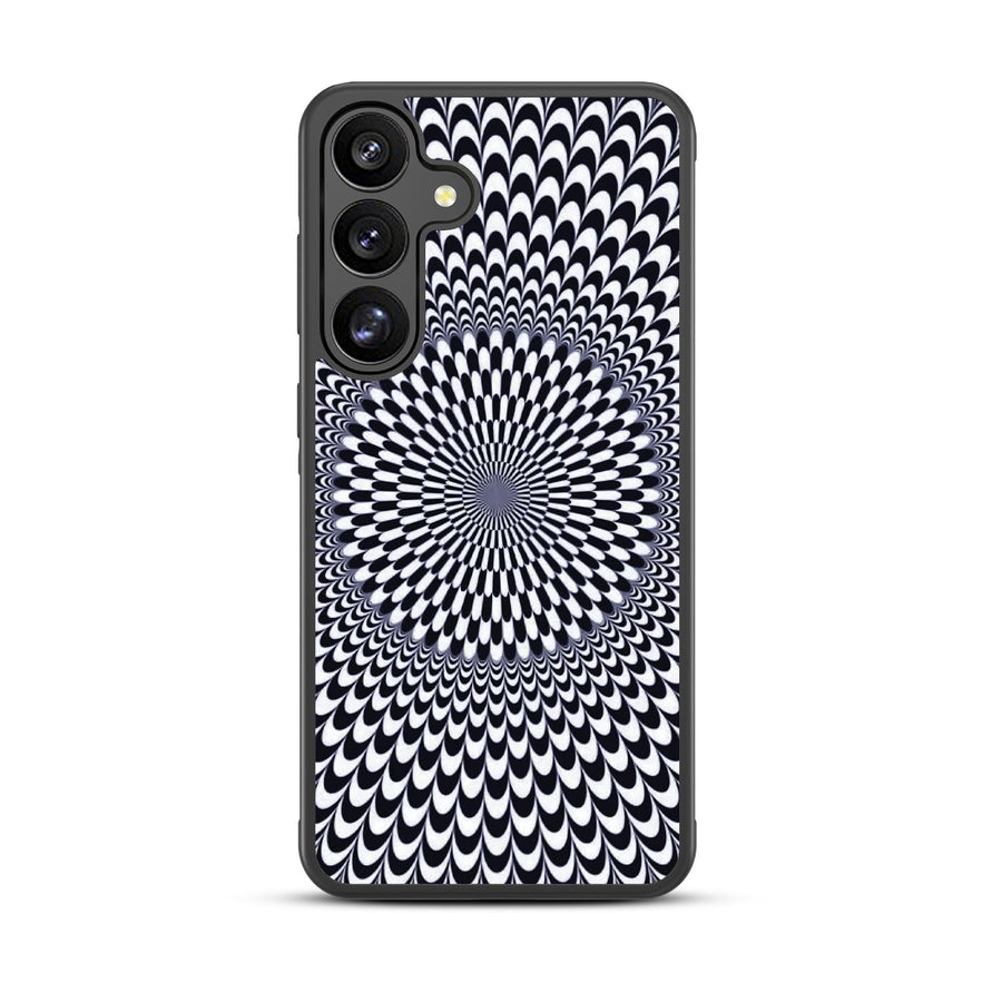 MyBat Design Lab Series Case for Samsung Galaxy S25 - Dizzy Circle
