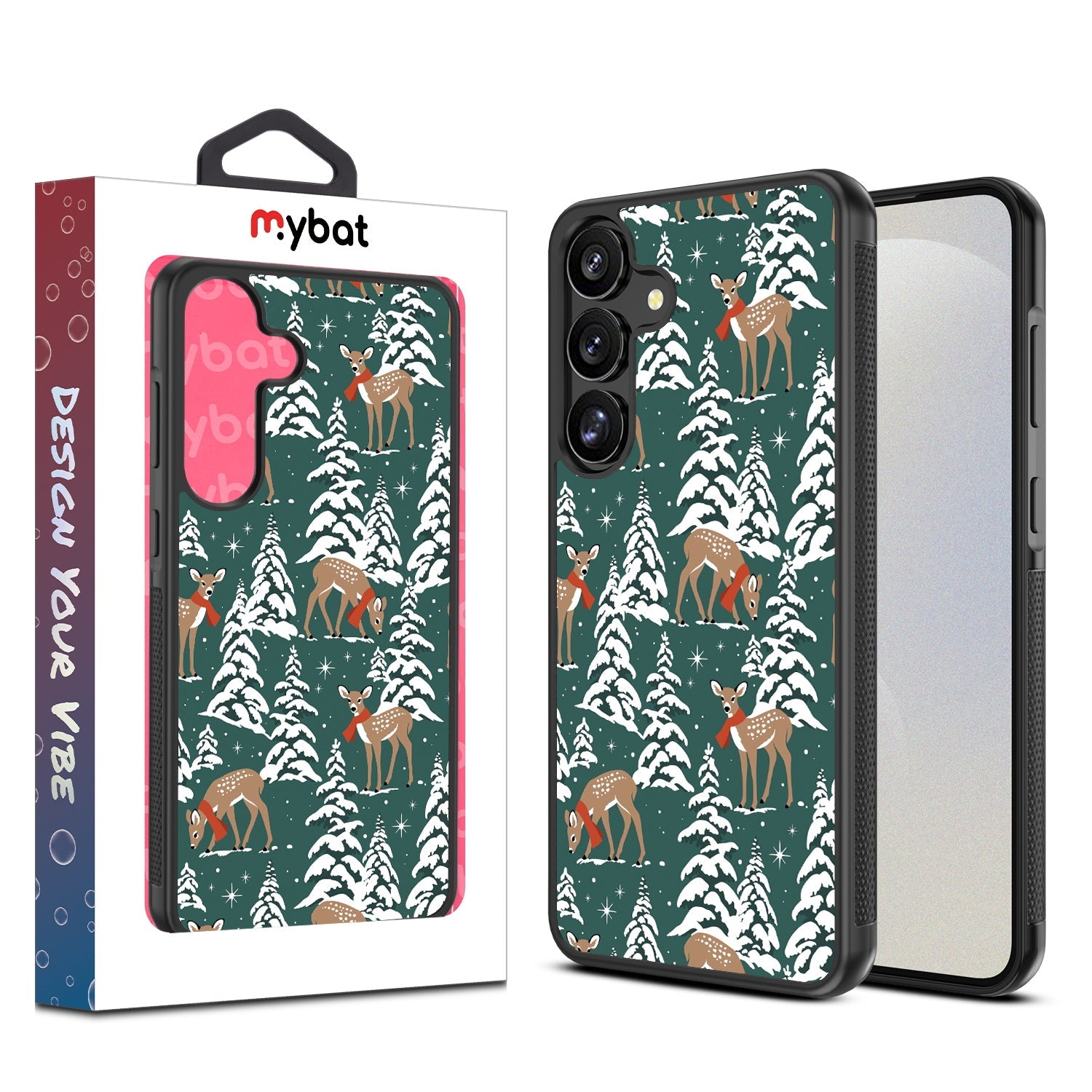 MyBat Design Lab Series Case for Samsung Galaxy S25 - Pine & Prancer