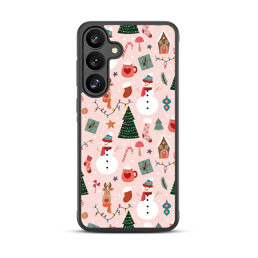 MyBat Design Lab Series Case for Samsung Galaxy S25 - Holly Jolly Time - MSS25CSLESM288-3.jpg