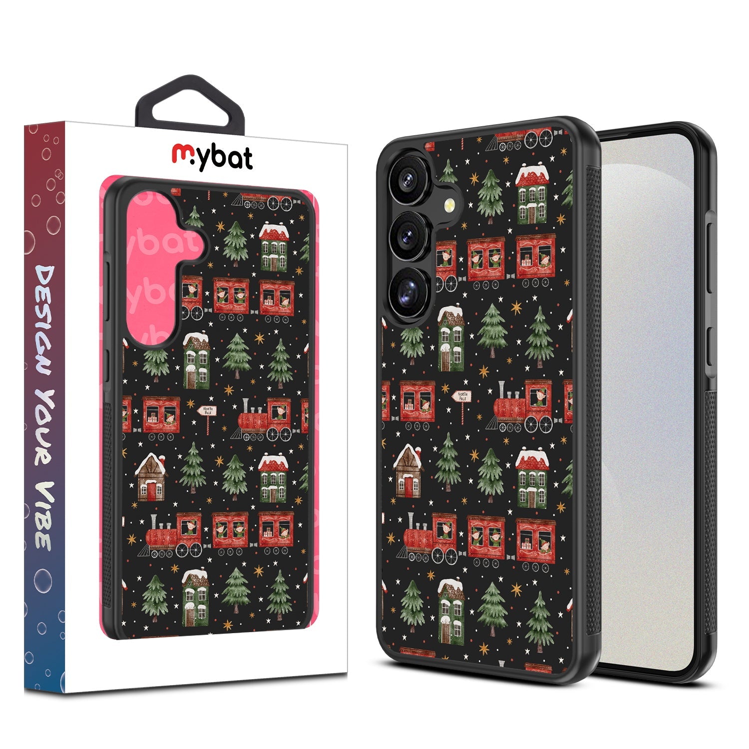 MyBat Design Lab Series Case for Samsung Galaxy S25 - Train Around the Tree