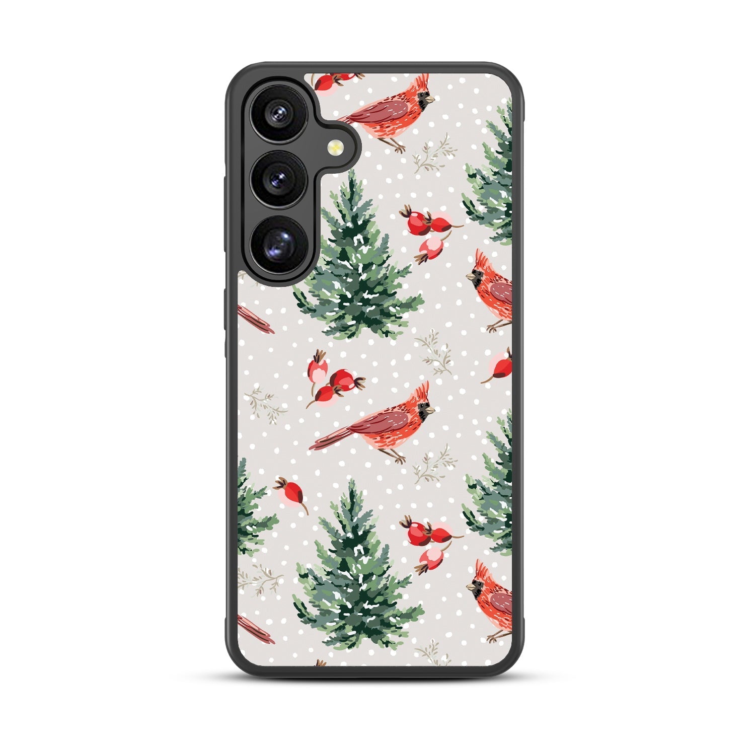 MyBat Design Lab Series Case for Samsung Galaxy S25 - Winter Cardinals