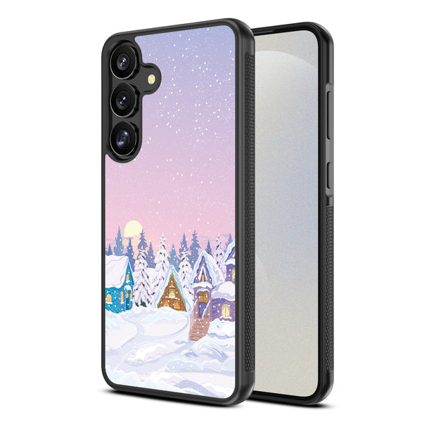 MyBat Design Lab Series Case for Samsung Galaxy S25 - Snow Globe Village - MSS25CSLESM304-2.jpg