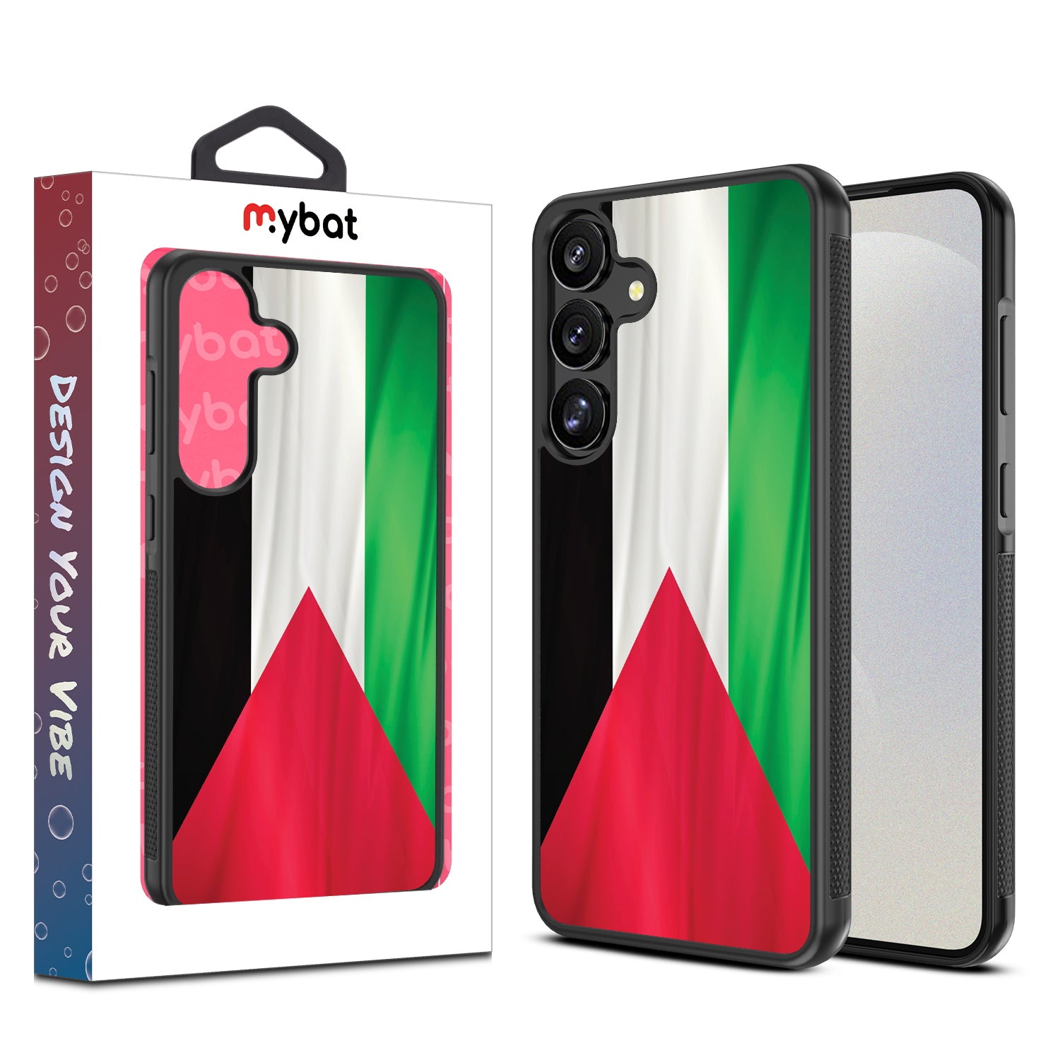 MyBat Design Lab Series Case for Samsung Galaxy S25 - Palestine Flag