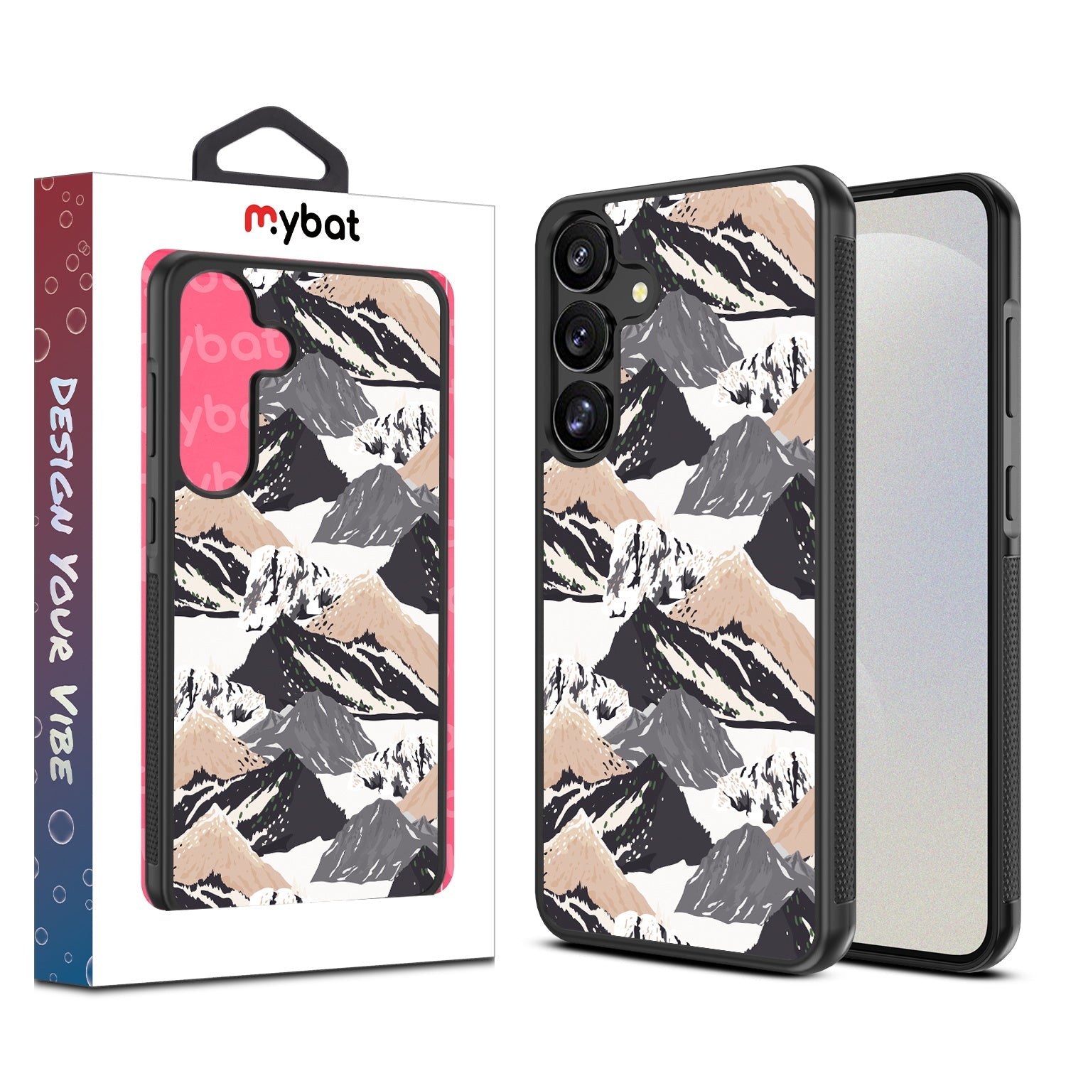 MyBat Design Lab Series Case for Samsung Galaxy S25 - Rocky Peaks