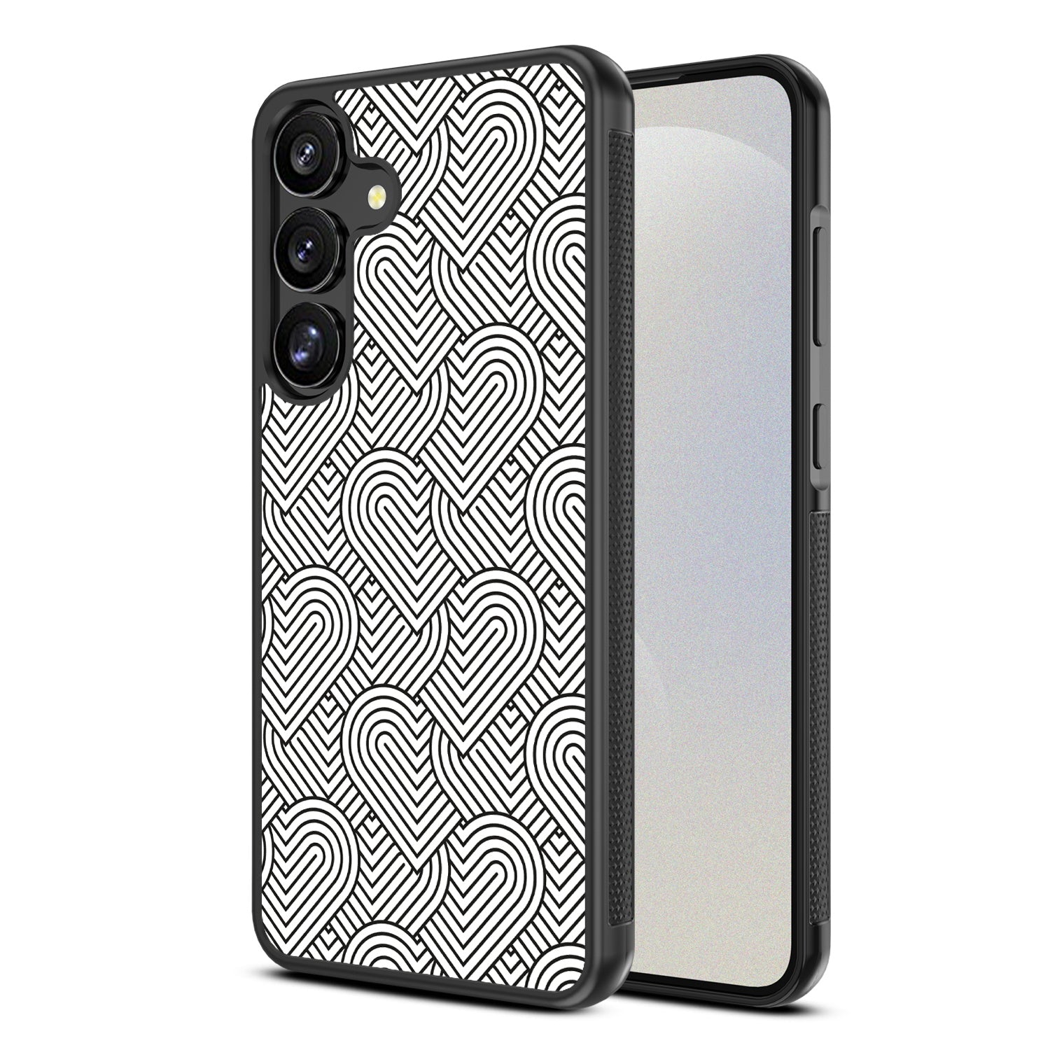 MyBat Design Lab Series Case for Samsung Galaxy S25 - Hearts Aligned - MSS25CSLESM331-2.jpg