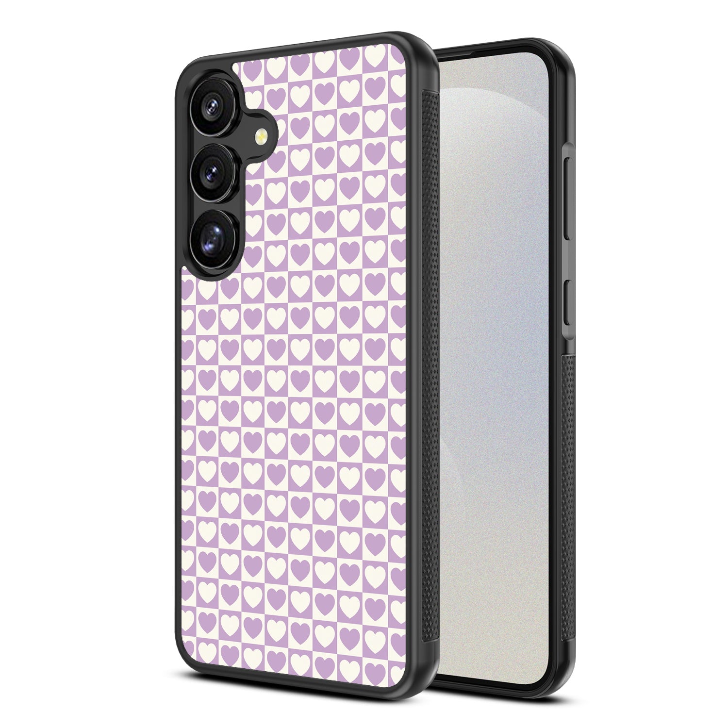MyBat Design Lab Series Case for Samsung Galaxy S25 - Heart Grid - MSS25CSLESM339-2.jpg