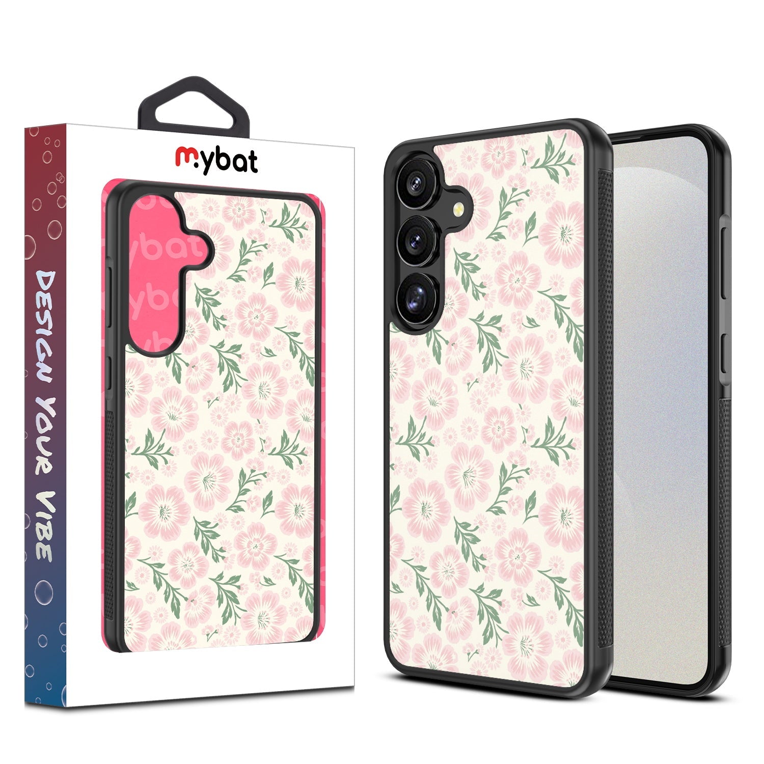 MyBat Design Lab Series Case for Samsung Galaxy S25 - Pink Posies