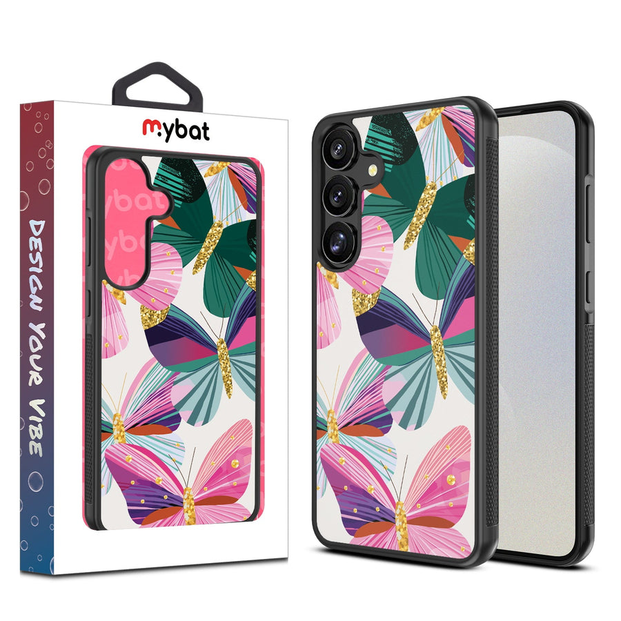 MyBat Design Lab Series Case for Samsung Galaxy S25 - Bright Flutter
