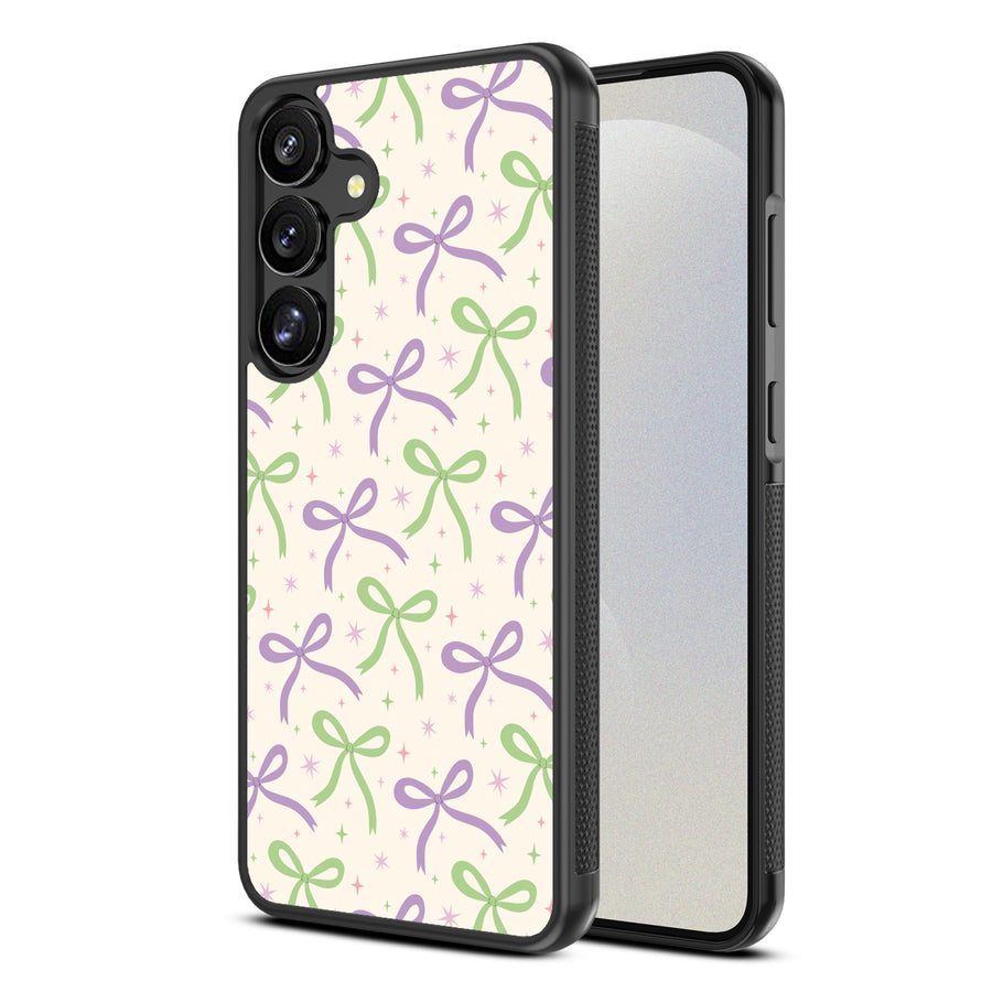 MyBat Design Lab Series Case for Samsung Galaxy S25 - Blooming Bows - MSS25CSLESM493-2.jpg