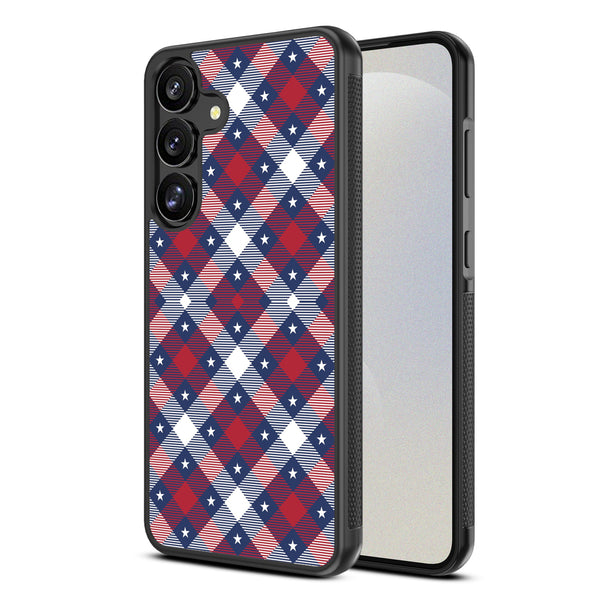 MyBat Design Lab Series Case for Samsung Galaxy S25 – Americana Plaid - MSS25CSLESM523-1.JPG