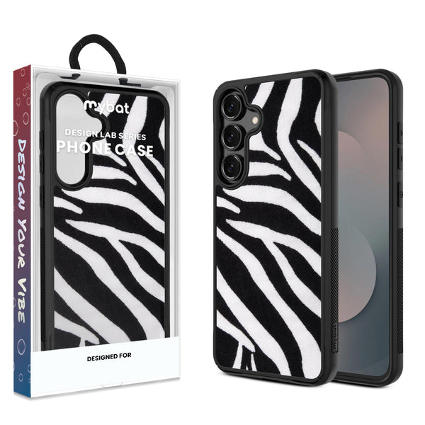 MyBat Design Lab Series Case for Samsung Galaxy S25 Fan Edition - Zebra Print - MSS25FECSLESMP009-1.jpg