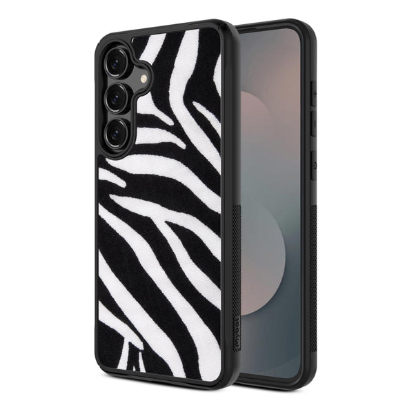 MyBat Design Lab Series Case for Samsung Galaxy S25 Fan Edition - Zebra Print - MSS25FECSLESMP009-2.jpg