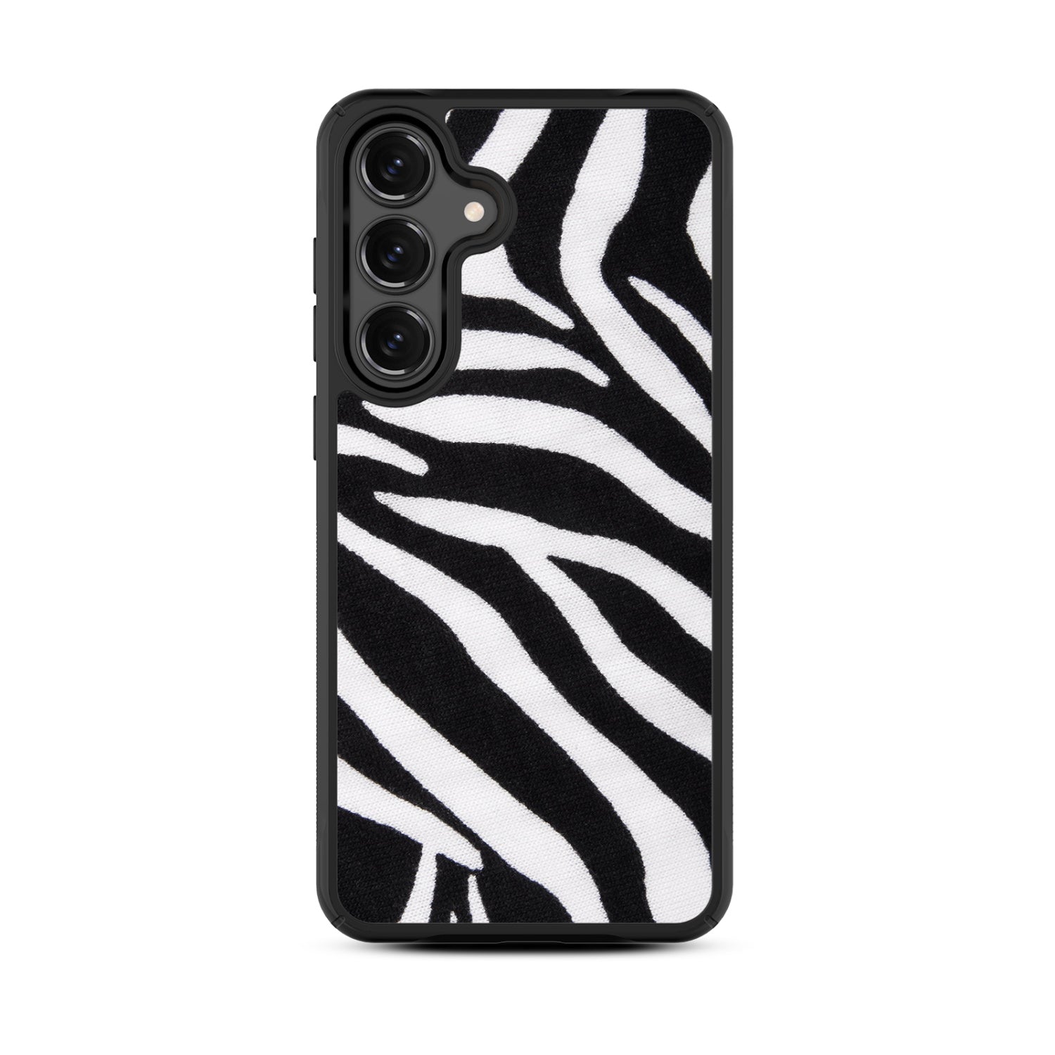 MyBat Design Lab Series Case for Samsung Galaxy S25 Fan Edition - Zebra Print